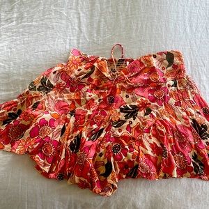 free people mini shorts/ skirt size small